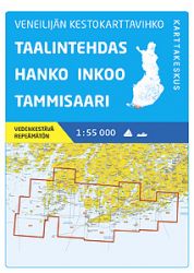 Veneilijän Kestokarttavihko Taalintehdas-Hanko-Tammisaari-Inkoo, 1:55 000