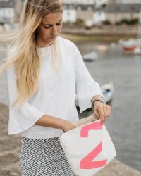 727 Sailbags Midinette Clutch pikkulaukku, pinkki