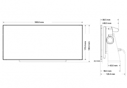 B&G Zeus S 3015 UltraWide monitoiminäyttö