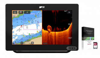 Raymarine AXIOM+ 9 RV monitoiminäyttö RealVision 3D kaiulla