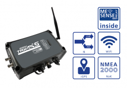 easyTRX3-S AIS-transponderi splitterillä ja Wi-Fi:llä, SOTDMA ja ME SENSE valmiudella