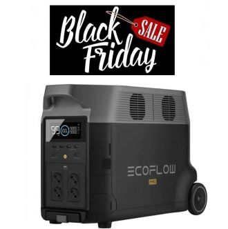 Ecoflow Delta PRO siirreltävä 3600 Wh virta-asema 3600W invertterillä