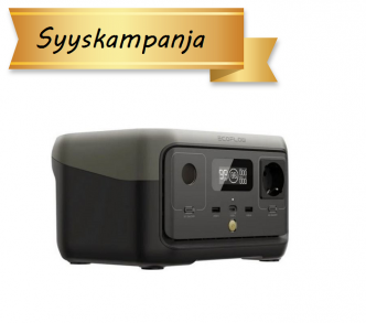 Ecoflow RIVER 2 kannettava 256 Wh sähköasema 300W invertterillä