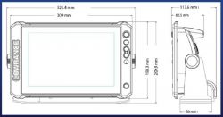 Lowrance ELITE FS 10 kaikuluotain/karttaplotteri Active Imaging 3-in-1 anturilla