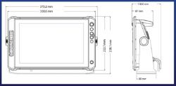 Lowrance ELITE FS 12 kaikuluotain/karttaplotteri Active Imaging 3-in-1 anturilla