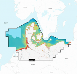 Garmin Navionics Vision+ NVEU077R Tanska ja Saksa