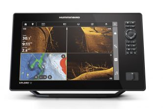 Humminbird XPLORE 12 CMSI+ kaikuplotteri peräpeilianturilla