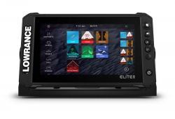 Lowrance ELITE FS 9 BLACK kaikuluotain karttaplotteri TotalScan anturilla