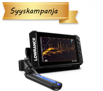 Lowrance ELITE FS 9 BLACK kaikuluotain karttaplotteri TotalScan anturilla