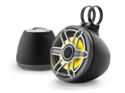 JL Audio 6.5" koteloitu M6-650VeX™ musta kaiutinpari LED-valaistuksella