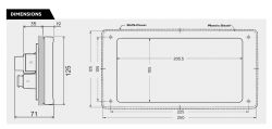 Veratron VDO OceanLink 7" TFT monitoiminäyttö