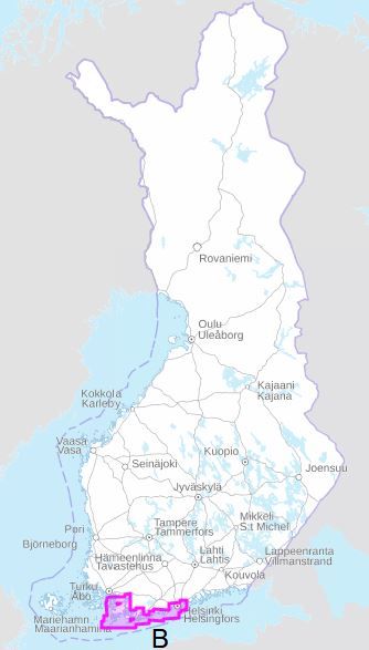 Merikarttasarja B Helsinki - Parainen - Marinea erikoisliike ja verkkokauppa