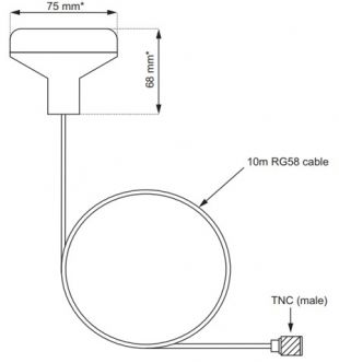 Raymarine GA200 GPS-antenni