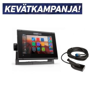 Simrad GO7 XSR kaikuplotteri HDI peräpeilianturilla