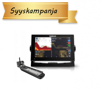 Simrad NSX3009 kaikuplotteri Active Imaging 3-in-1 peräpeilianturilla