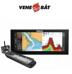 Simrad NSX3012 UltraWide kaikuplotteri Active Imaging 3-in-1 peräpeilianturilla