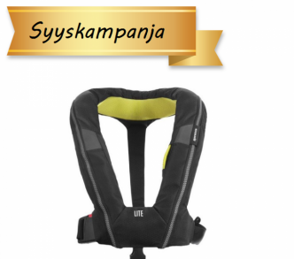 Spinlock Deckvest LITE 170N automaattiliivi Musta