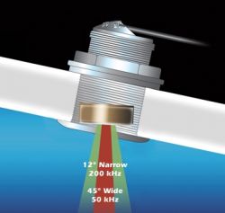 Airmar SS60 Pohjanläpianturi 0° teräs 50/200 kHz Navico 9-pin liittimellä