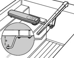 Raymarine pinnakiinnike 102 mm