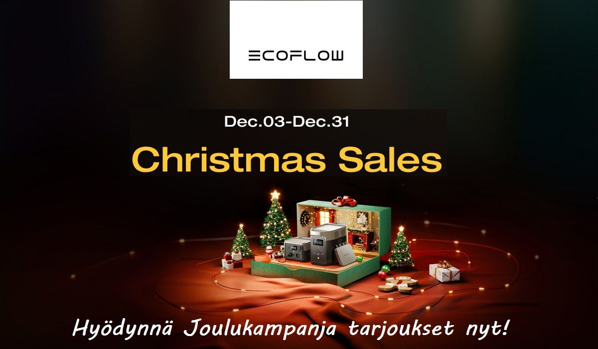 EcoFlow joulukampanja